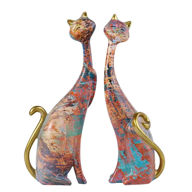 Escultura Gato Nórdico